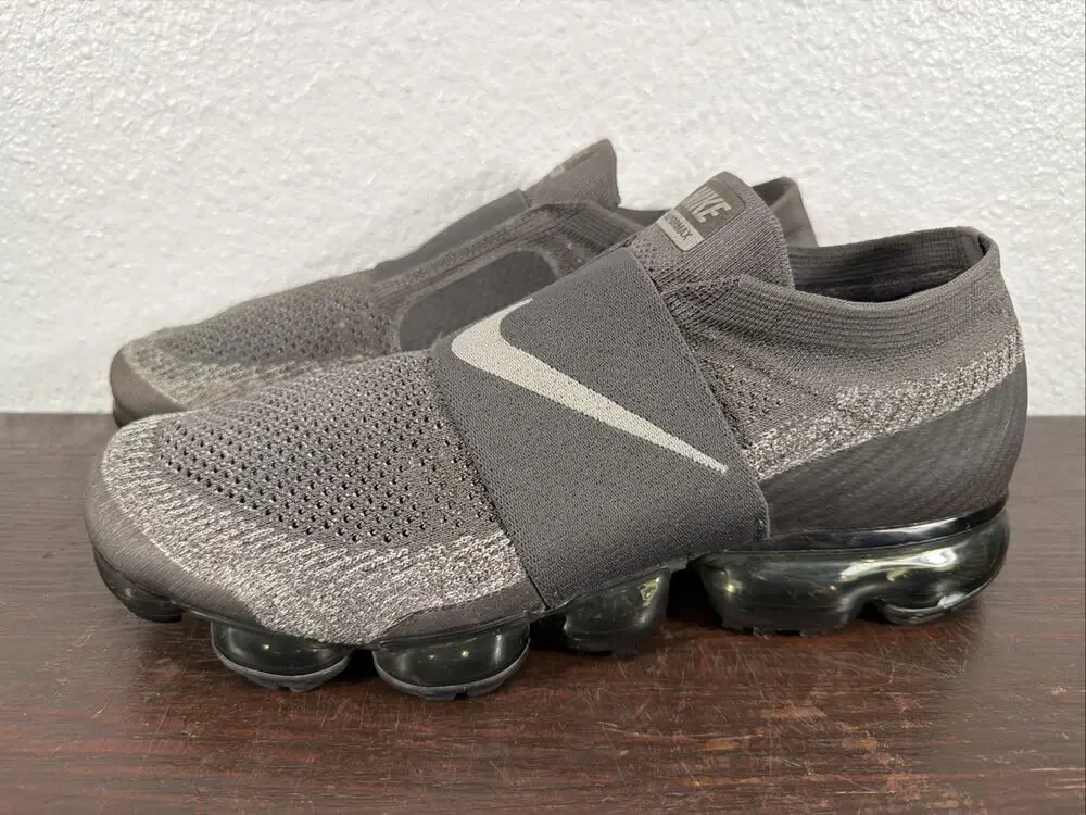 Nike Air Vapormax Moc Midnight Fog Black Grey Mens 10 Rare AH3397-013